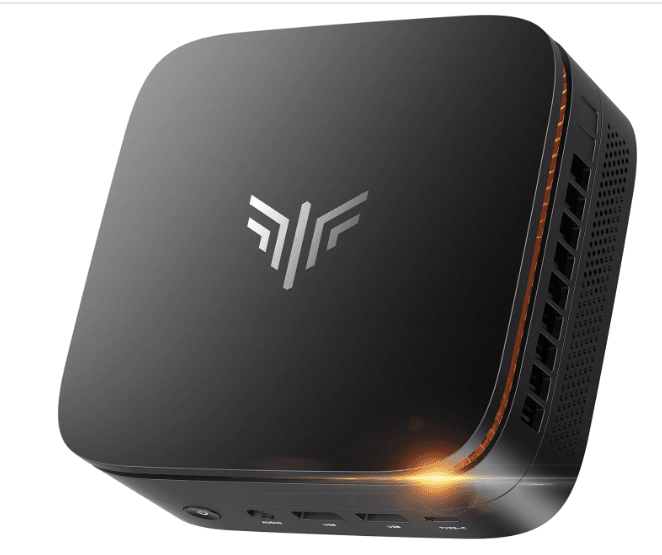 AI Agent Mini PC — top view